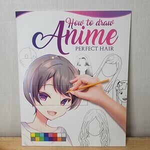 BOOK How To Draw Anime - Perfect Hair (paperback)
